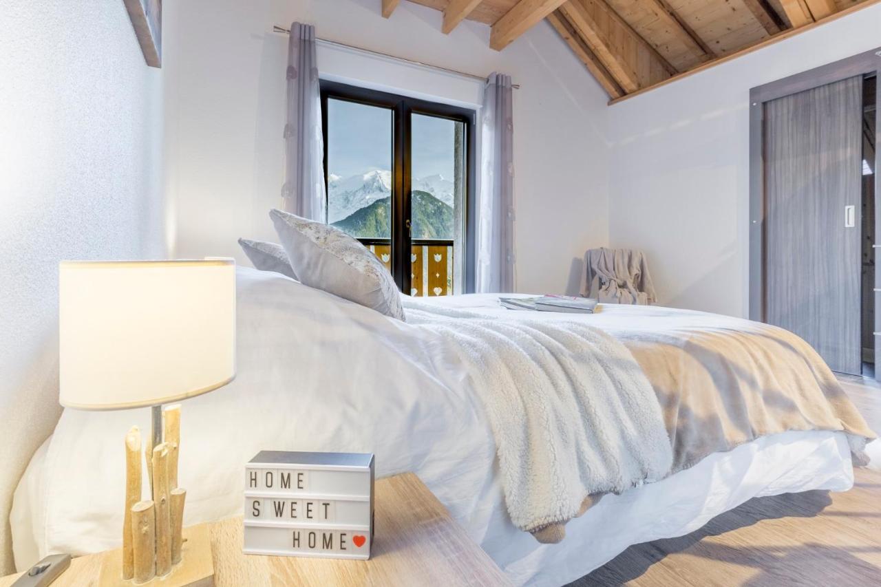 Les Edelweiss Mont-Blanc - Gite Classe 3 Etoiles Passy  Exterior foto