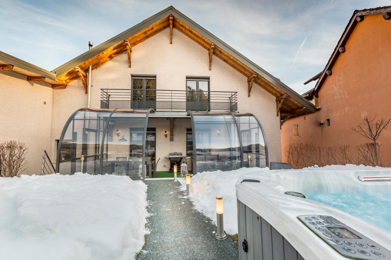 Les Edelweiss Mont-Blanc - Gite Classe 3 Etoiles Passy  Exterior foto