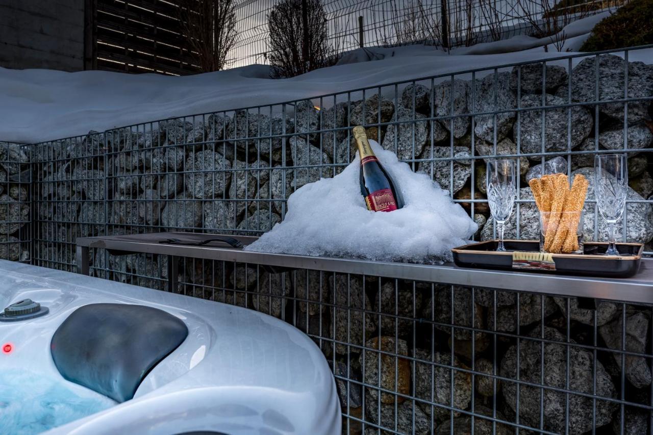 Les Edelweiss Mont-Blanc - Gite Classe 3 Etoiles Passy  Exterior foto